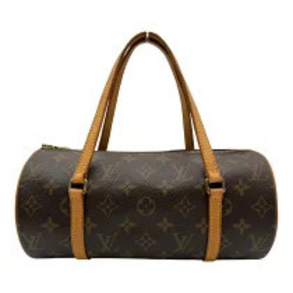 Louis Vuitton Papillon Brown Monogram Leather Handbag